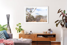 Load image into Gallery viewer, This fine art photograph was taken in Mount Buller, Victoria. It comes with three frames options: oak, white or black.