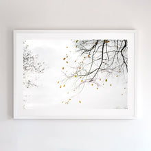 Load image into Gallery viewer, This fine art print comes with three frames options: Oak, white or black. Or choose the “unframed” option to mount in your own frame.