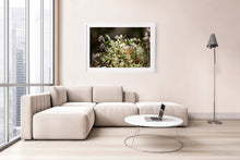 Load image into Gallery viewer, Photographic fine art print, Mount Buller, with a white frame. Browse to find a frame and photo combination that suits your decor.