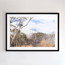 Load image into Gallery viewer, This fine art photograph was taken in Mount Buller, Victoria. It comes with three frames options: oak, white or black. Or choose the “unframed” option to mount in your own frame.