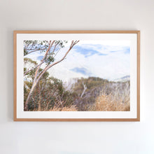 Load image into Gallery viewer, This fine art photograph was taken in Mount Buller, Victoria. It comes with three frames options: oak, white or black. Or choose the “unframed” option to mount in your own frame.