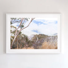 Load image into Gallery viewer, This fine art photograph was taken in Mount Buller, Victoria. It comes with three frames options: oak, white or black. Or choose the “unframed” option to mount in your own frame.