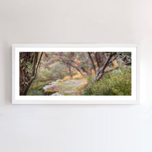 Load image into Gallery viewer, Photographic wall art, Mount Buller, with a white frame. Browse to find a frame and photo combination that suits your decor.
