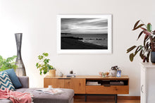 Load image into Gallery viewer, This fine art photograph was taken in Cowes, looking towards Western Port Bay heads. It comes with three frames options: Oak, white or black. Or choose the “unframed” option to mount in your own frame.
