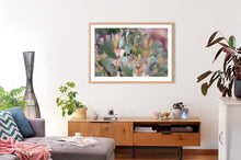 Load image into Gallery viewer, Fine art photograph of Australian Eucalyptus. Prints come with several frames options: oak, white and black. 
