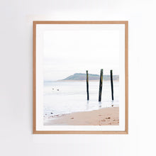 Load image into Gallery viewer, Phillip Island. This fine art print comes with three frames options: Oak, white or black. Or choose the “unframed” option to mount in your own frame.
