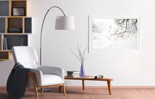 Load image into Gallery viewer, This fine art print comes with three frames options: Oak, white or black. Or choose the “unframed” option to mount in your own frame.
